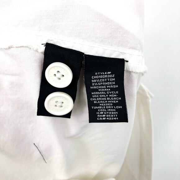 SANCTUARY Standard Cargo Shorts Womens 24W White Roll Cuff Patch Pocket NWT - Picture 12 of 12